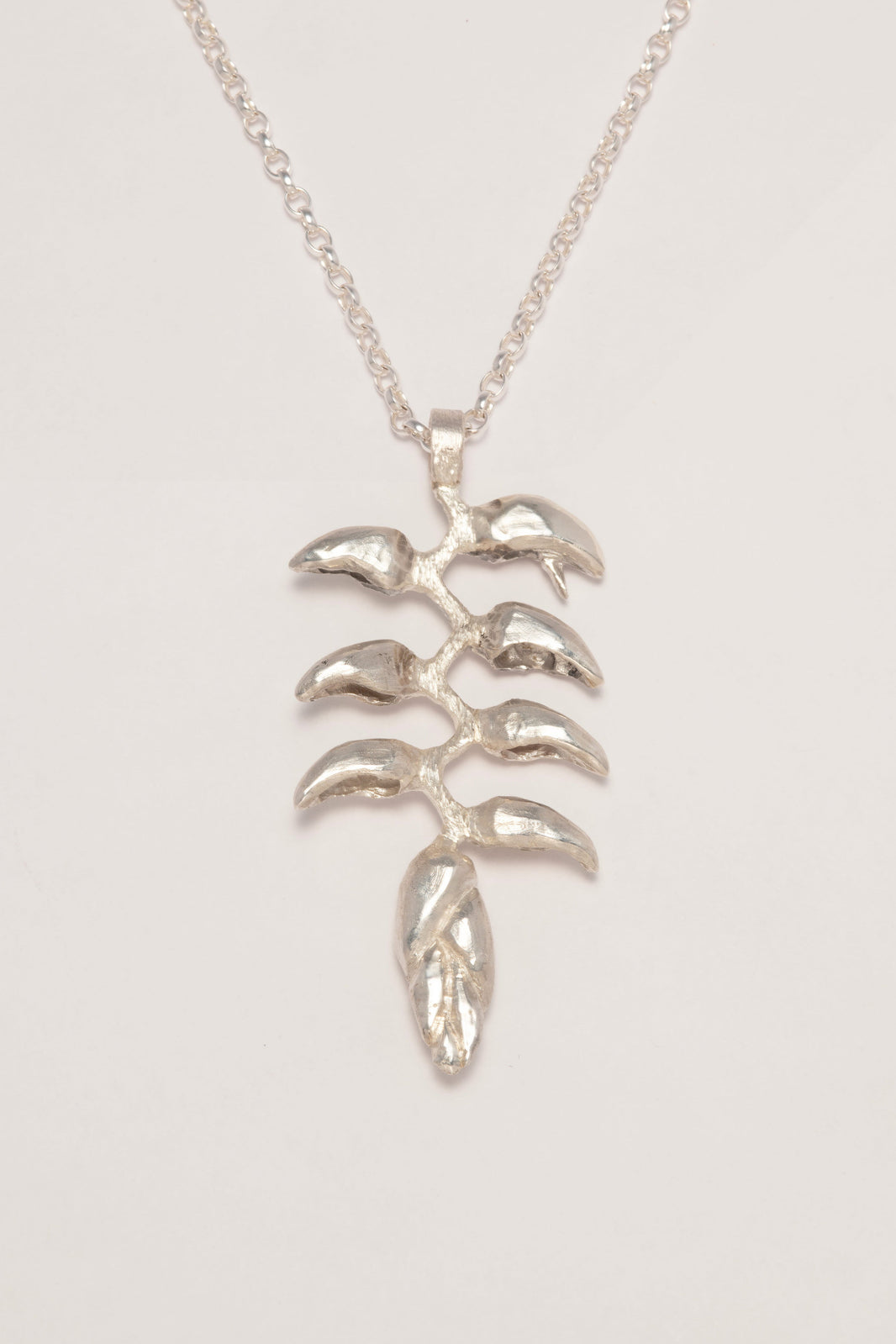 Sterling Silver Bird of Paradise Pendant