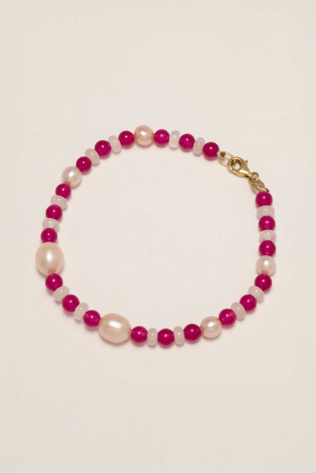 9kt Gold Pink City Bracelet