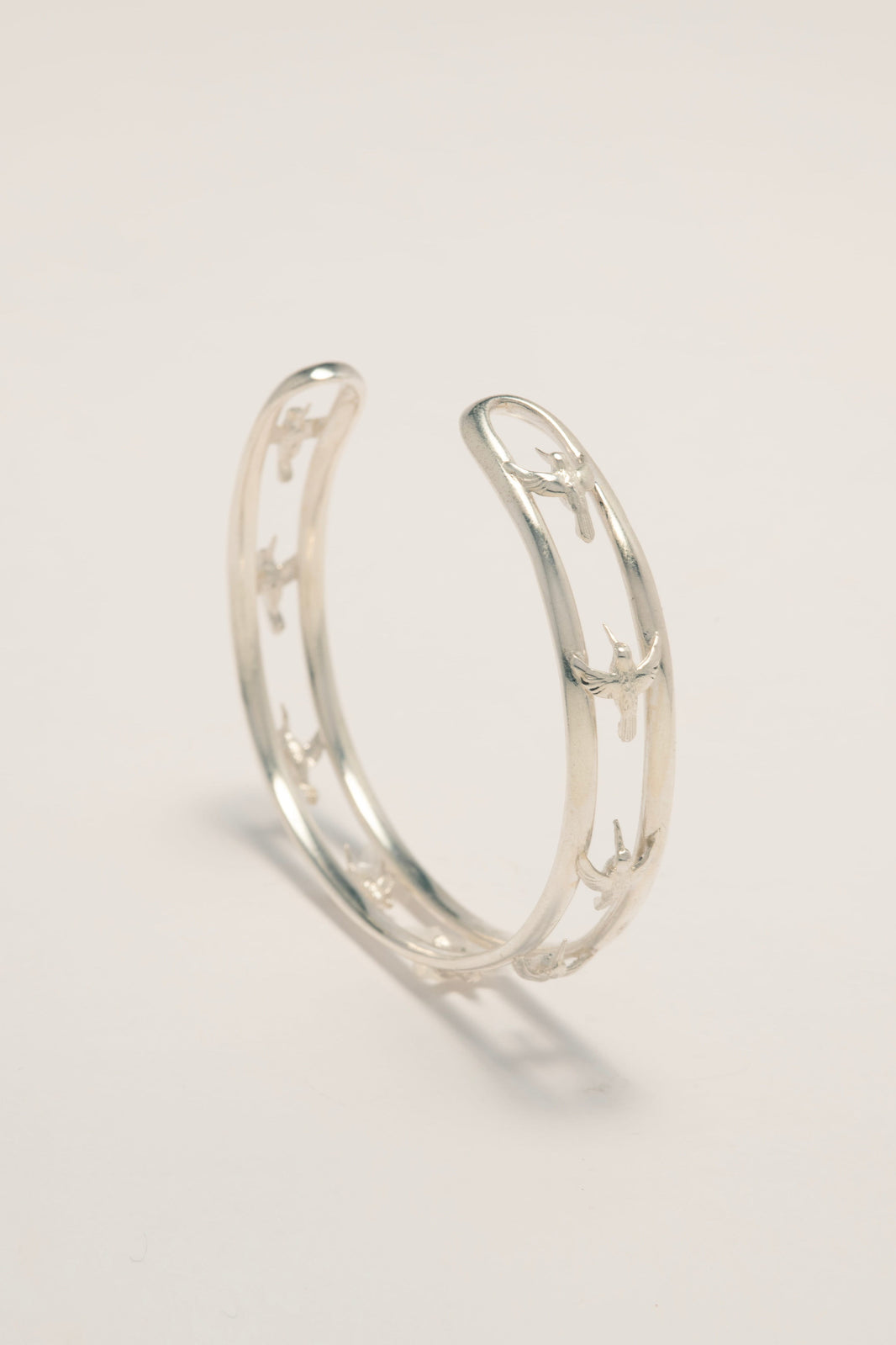 Sterling Silver Sunbird Bangle
