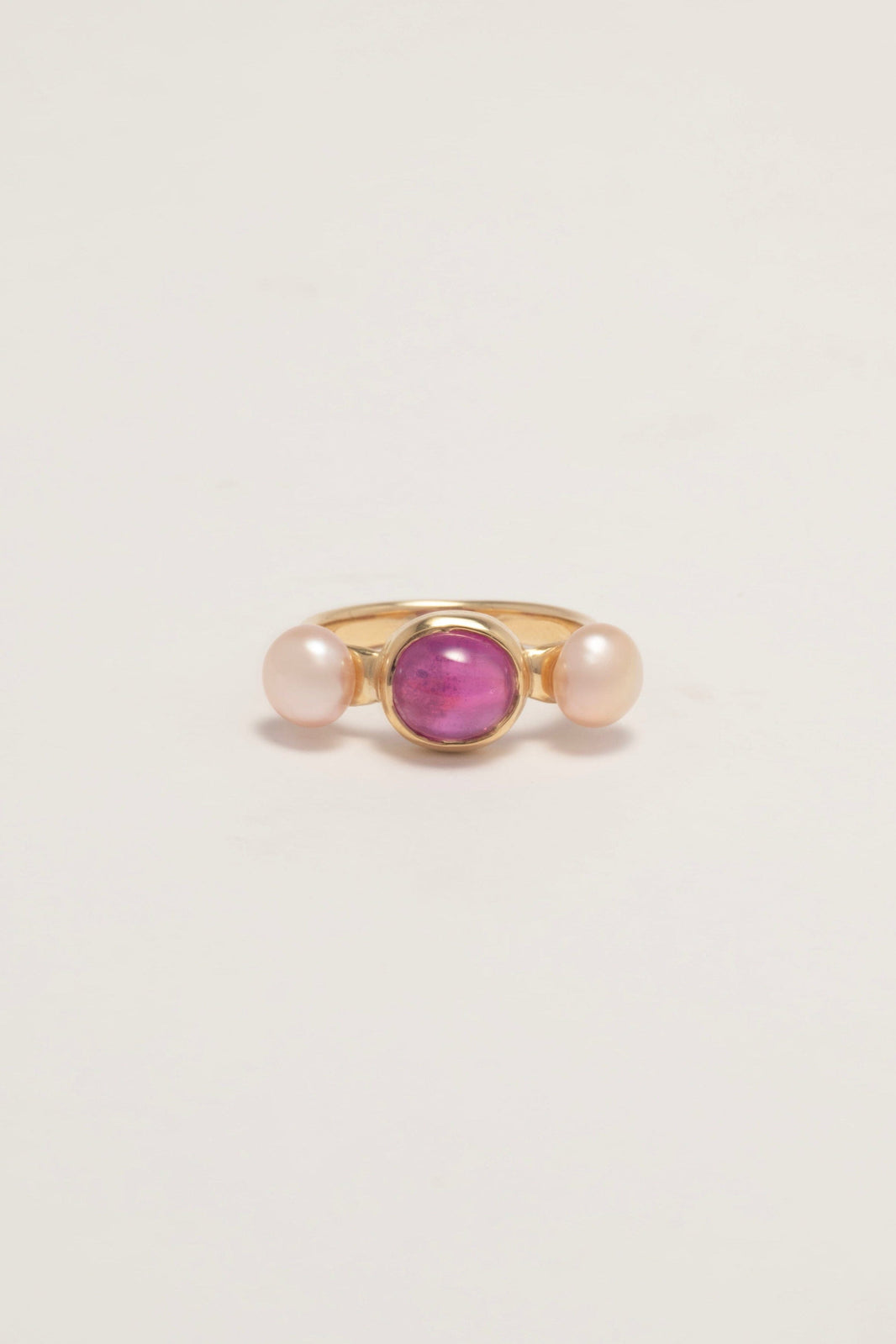 9kt Gold Pink City Ruby Ring