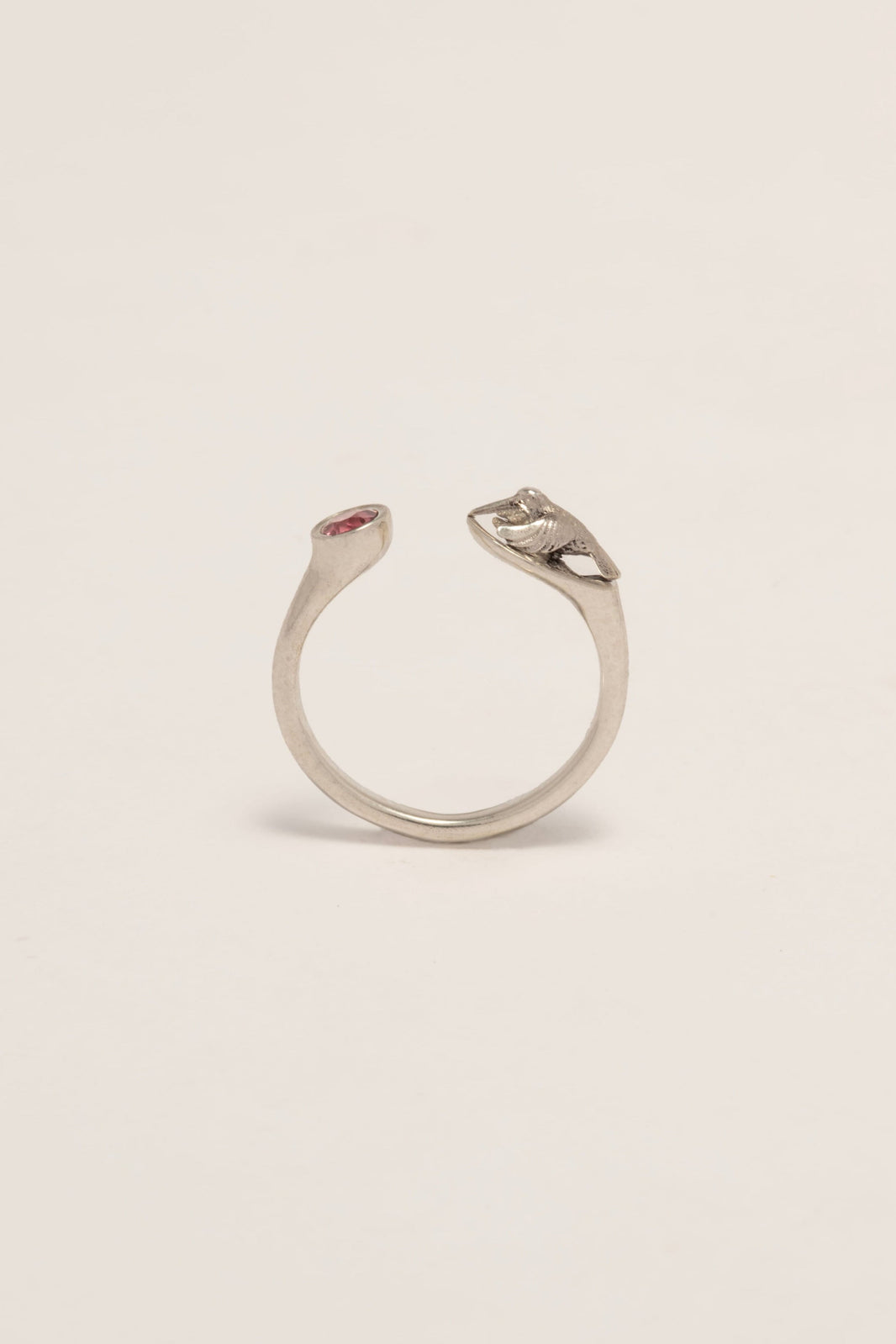 Sterling Silver Sunbird Ring with Stone