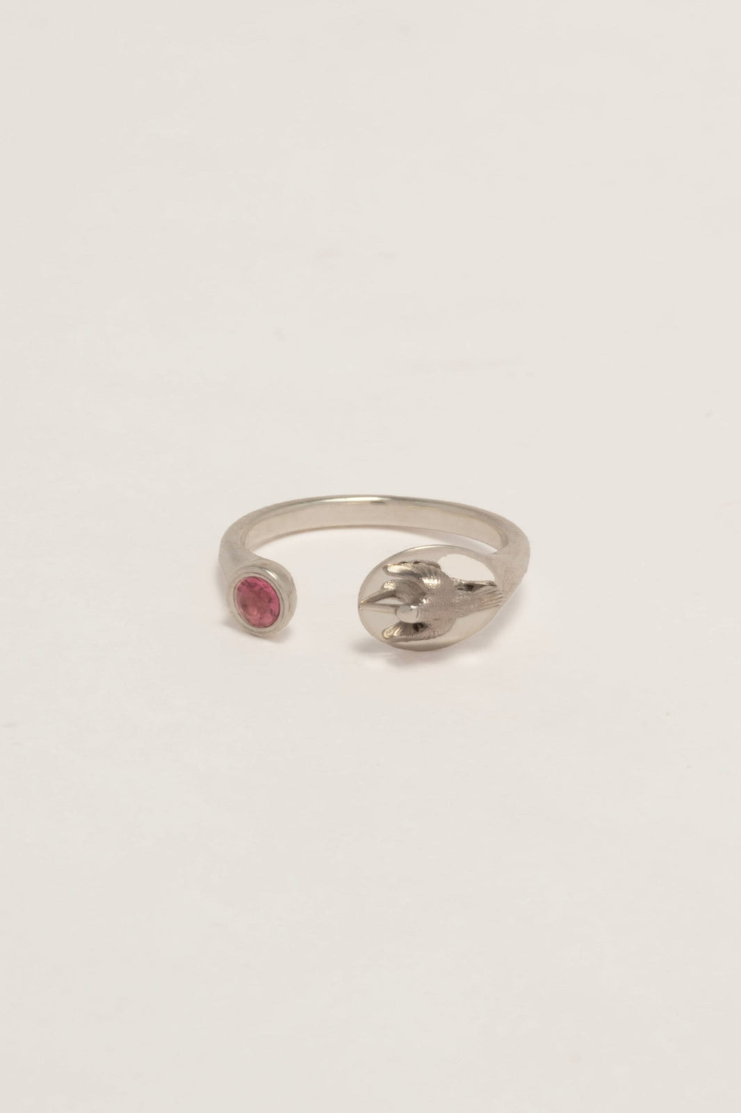 Sterling Silver Sunbird Ring with Stone