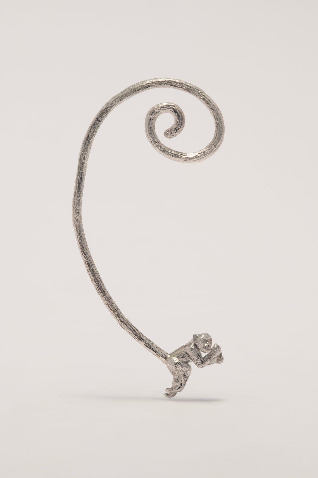 Sterling Silver Monkey Ear Cuff