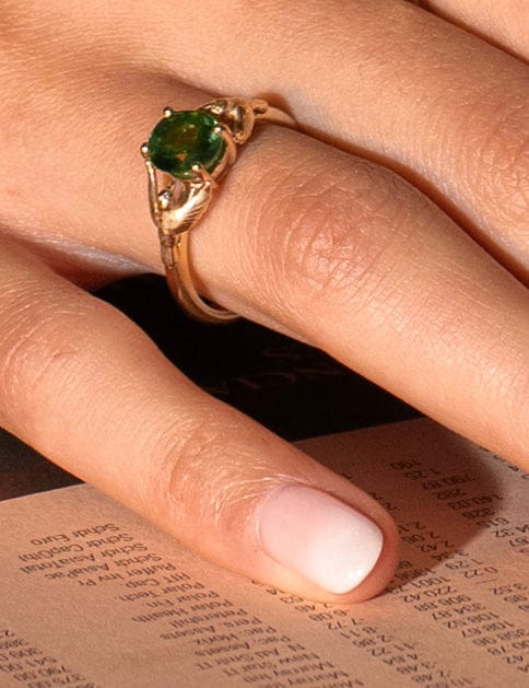 9kt Gold Small Sunbird Cocktail Ring