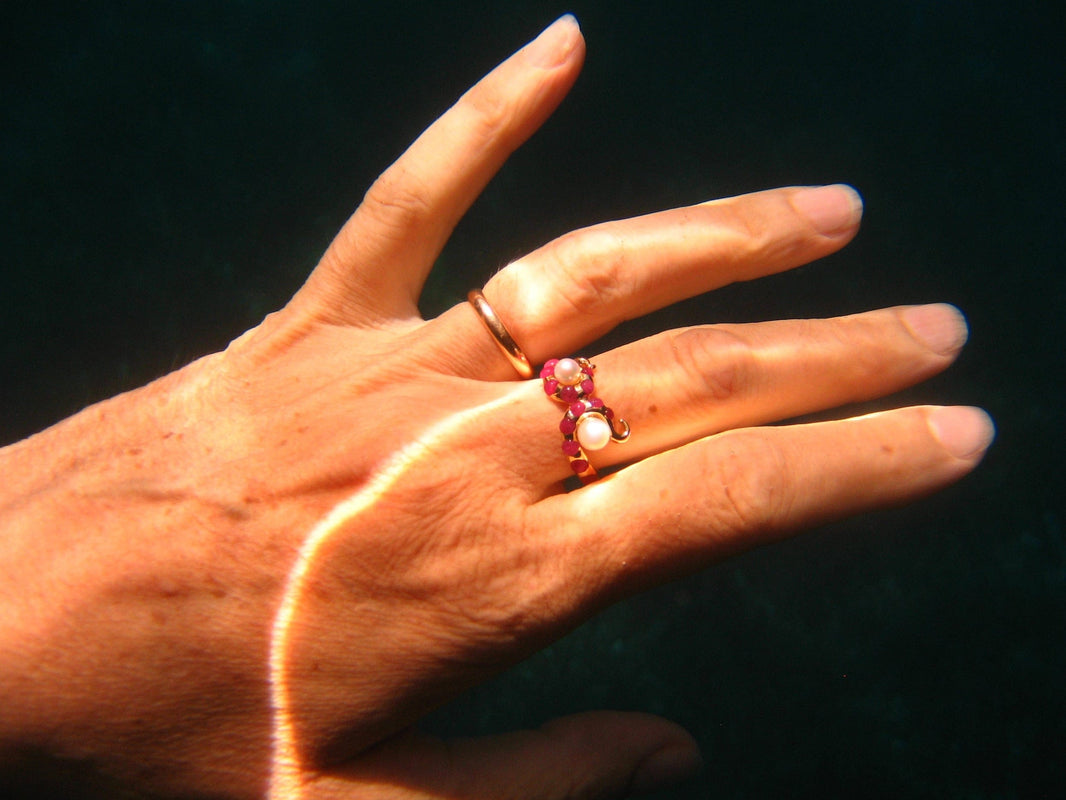 18kt Gold Octopus Cocktail Ring