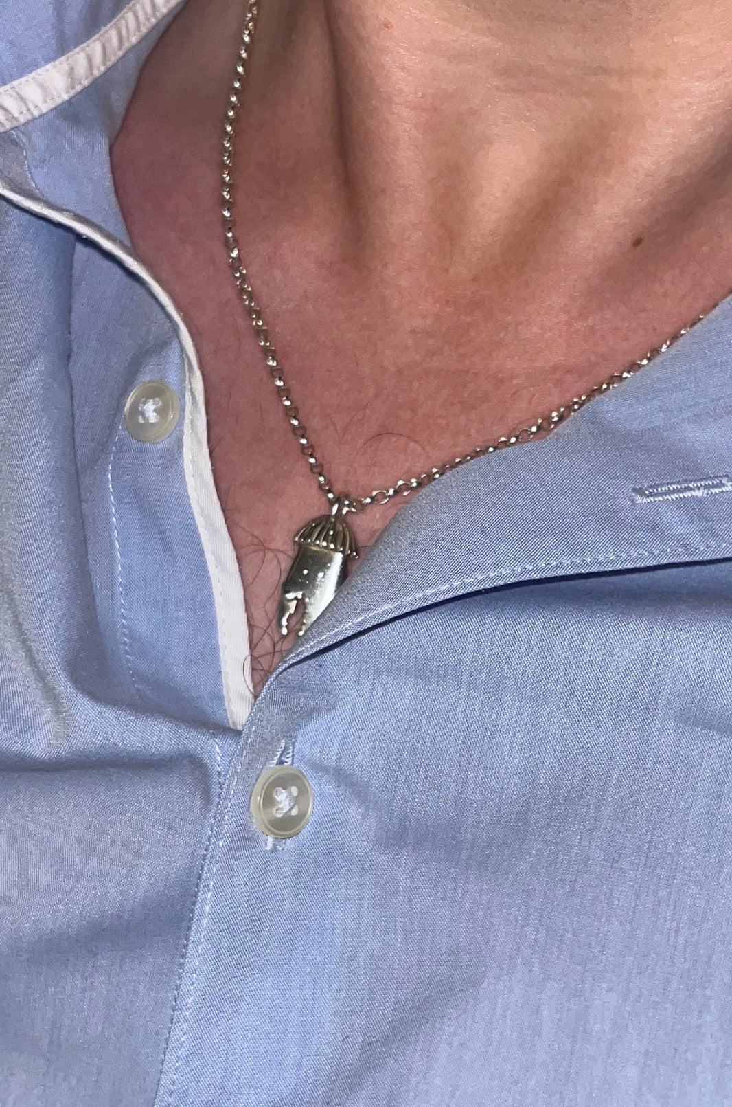 Sterling Silver Crab Claw Pendant