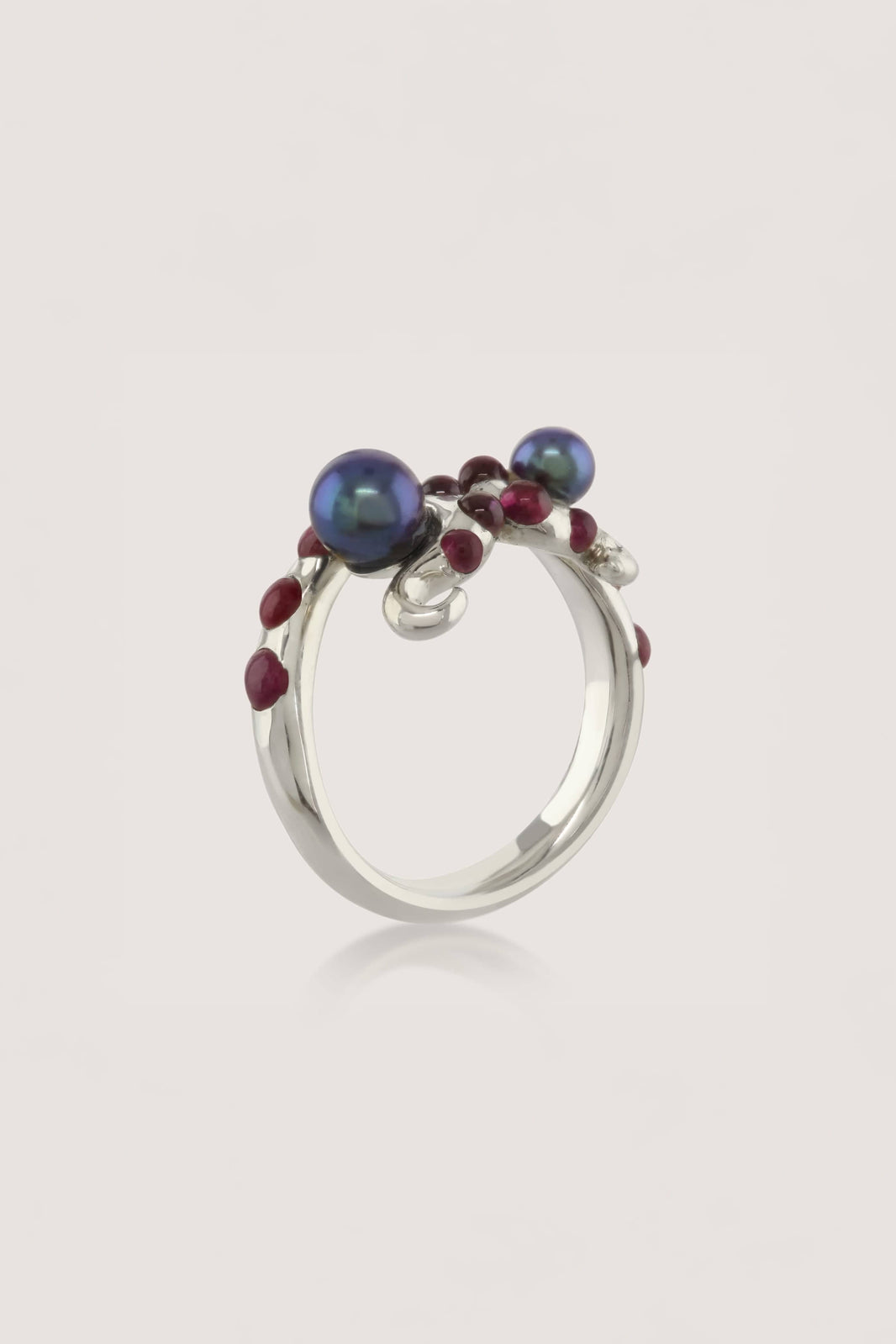 Sterling Silver Octopus Cocktail Ring