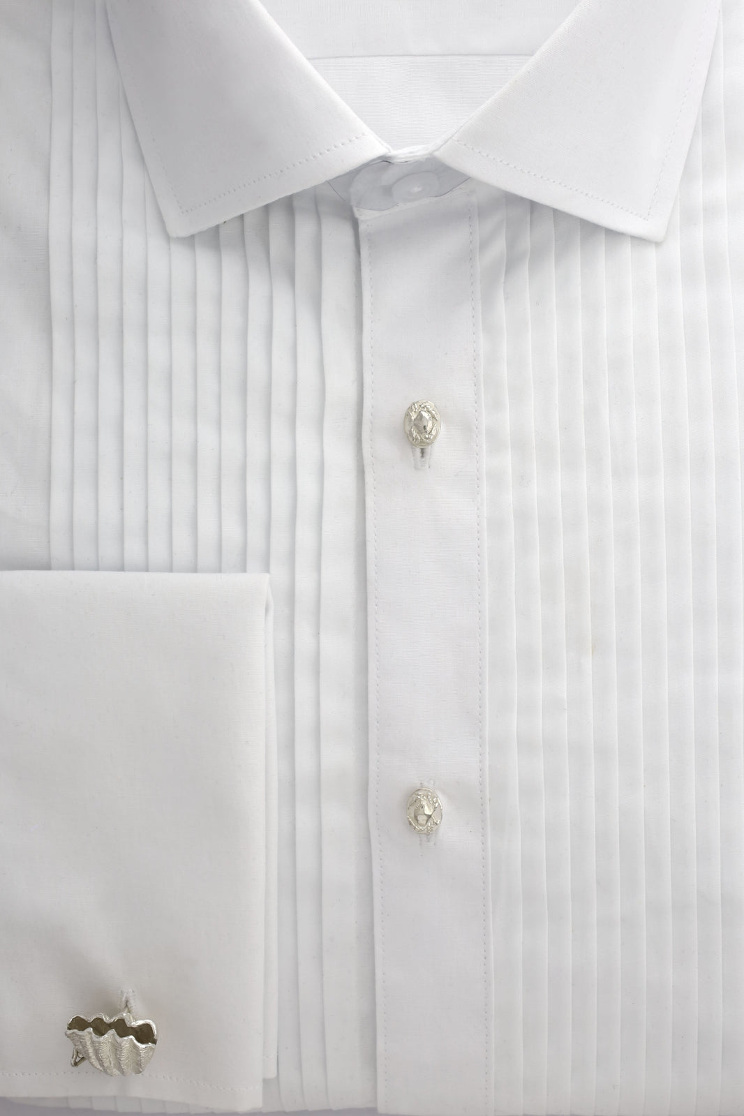 Sterling Silver Crab Shirt Studs