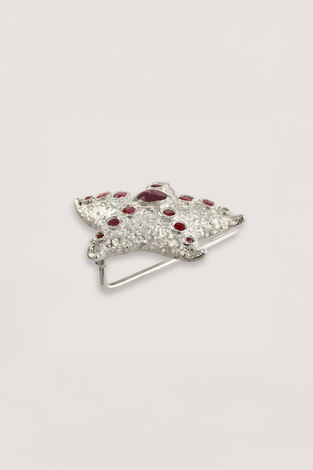 Sterling Silver Starfish Brooch